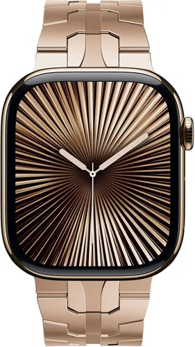 Miniatura 23 de KADES Correa de acero inoxidable compatible con Apple Watch Band Ultra 3/2/1 de 1.73 pulgadas Series 11/10 de 1.81 pulgadas/1.65 pulgadas, Series
