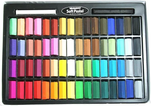 Miniatura 2 de Mungyo juego de 48 pasteles de colores surtidos, no tóxicos, tizas cuadradas