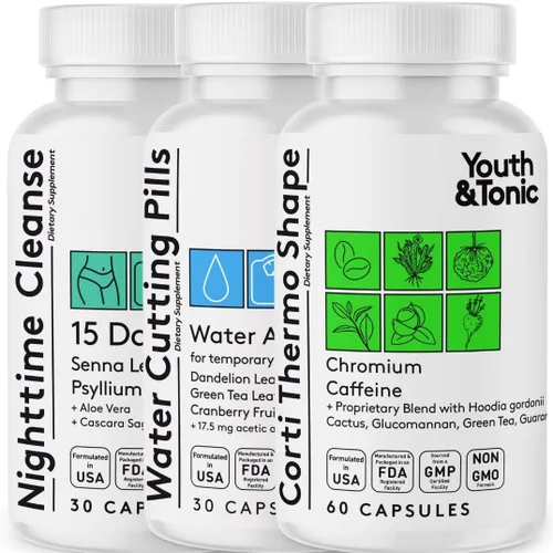 Miniatura 10 de Youth & Tonic Desintoxicación de limpieza intestinal para mujeres y hombres - Peso de agua y desintoxicación de colon, limpieza de 15 días