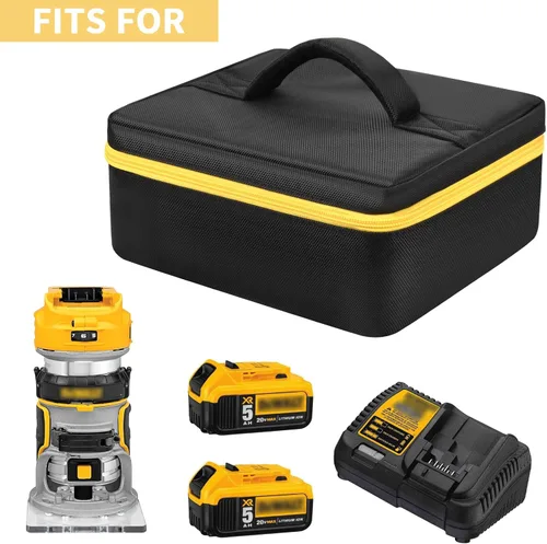 Miniatura 2 de Estuche para herramientas compatible con DEWALT 20V Max XR (DCW600B) / para enrutador inalámbrico de iones de litio Makita XTR01Z 18V LXT