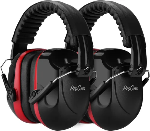Miniatura 10 de ProCase NRR 28dB Noise Reduction Ear Muffs, Foldable Adjustable Noise Cancelling Headphones