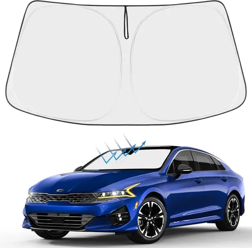 Miniatura 125 de Proadsy Parasol para parabrisas actualizado 2025, ajuste personalizado Dodge RAM 1500 2Dr 2019-2024 2025, 4 capas, plegable, protector de parasol