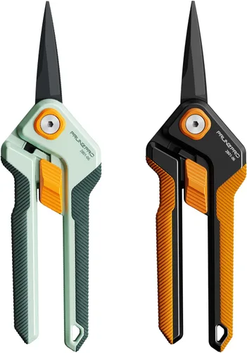 Miniatura 11 de PrunePro Tijeras de Podar para Jardinería Juego de Tijeras Profesionales Podadora de Mano Hoja de Acero Inoxidable Agudo Recubrimiento de Teflón