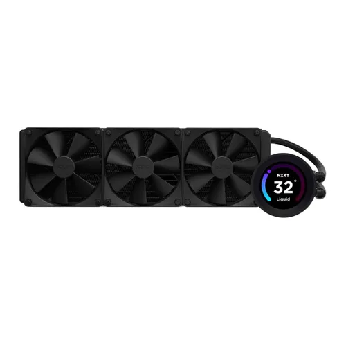 Miniatura 2 de Enfriador de agua NZXT Kraken Elite 280 RGB - 11.024 in con pantalla, controlador RGB y ventiladores RGB negro