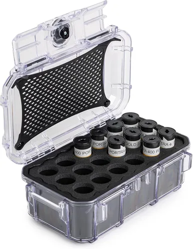 Miniatura 13 de Evergreen Estuche de almacenamiento de película de 4.724 in Capacidad para 18 rollos de película de formato medio Conserva y protege tu película