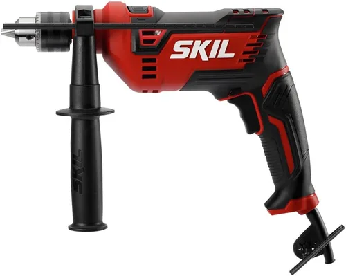 Miniatura 7 de Skil Taladro de martillo con cable de 7.5 amperios de 1/2 pulgada con juego de 100 brocas con velocidad variable - HD182002
