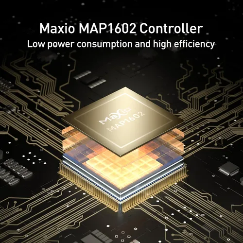 Miniatura 5 de MOVE SPEED HB7450 SSD de 512 GB para PS5 con disipador de calor, unidad interna de estado sólido PCIe 4.0 NVMe M.2, hasta 7450 MB/s, expansión