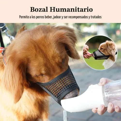 Miniatura 6 de Mayerzon Bozal para Perro, Bozales de Malla Suave para Perros Pequeños, Medianos y Grandes Chihuahua Poodle Husky Labrador Retriever, Protector