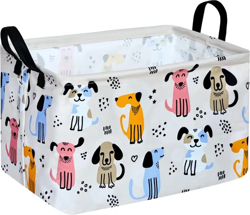 Miniatura 13 de Cesta de almacenamiento para el hogar, cesta para estante de niños, caja organizadora de ropa, cesta de lavandería, cesta de regalo para la ropa