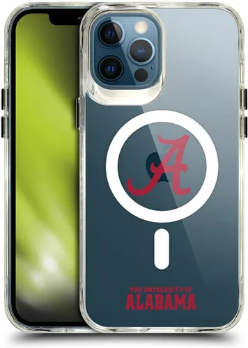 Miniatura 370 de Head Case Designs Funda de gel suave con licencia oficial de la Universidad de Alabama UA Collage compatible con Apple iPhone 13 Pro Max
