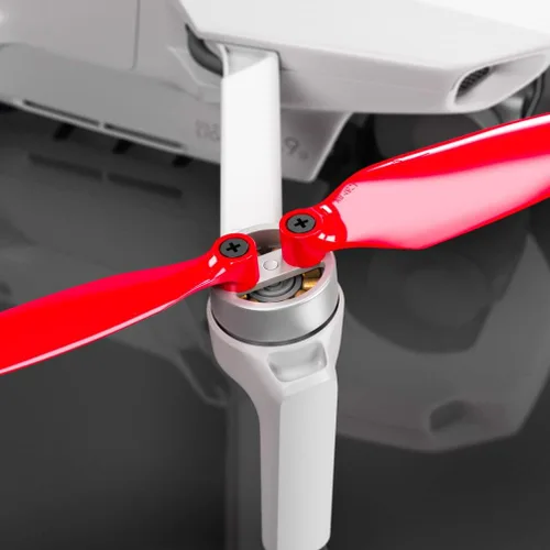 Miniatura 6 de Master Airscrew Bundle - Hélices Stealth para DJI Mini 2, Mini 2 SE, Mini SE y Mini 4K - Rojo + Azul