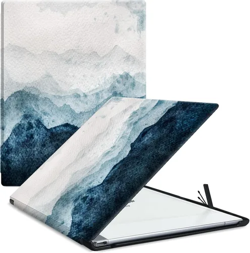 Miniatura 18 de Funda para Remarkable 2 Tablet de Papel 10.3" Lanzada en 2020, Funda de Libro Folio Protectora Liviana y de Carcasa Dura con Soporte de Lápiz Libro
