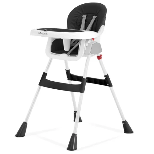 Dream On Me TableTalk - Silla alta 2 en 1 para bebé y niño pequeño, silla alta convertible para silla junior, asiento acolchado extraíble, bandejas