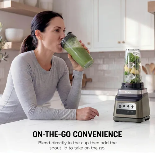 Miniatura 5 de Ninja Professional Plus DUO Blender Premier Ice Crush, Smoothie, Nutrient Extraction, Frozen Drink & Margarita Machine 3 Auto IQ® Presets I