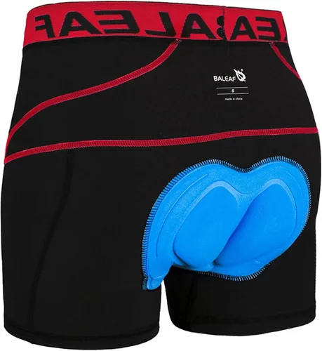 Miniatura 18 de baleaf Pantalones cortos de ciclismo acolchados 3D para hombre, ropa interior de ciclismo MTB Liner