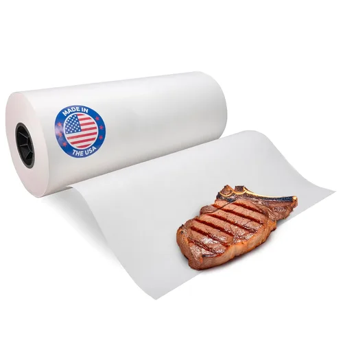 Miniatura 22 de Papel de carnicero negro de 18 x 2160 pulgadas (180 pies) – Rollo de papel de carnicero natural hecho en Estados Unidos para carne y pescado, sin