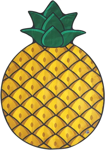 Manta gigante para playa de hamburguesa Bigmouth Inc., Pineapple, talla única