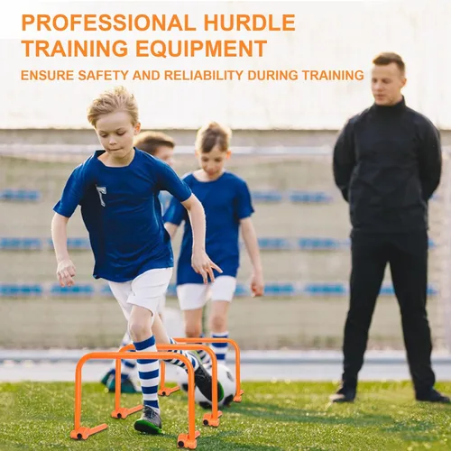 Miniatura 4 de Hikeen Agility Speed Training Hurdles, Adjustable Agility Training Hurdles for Football, Basketball, Soccer Hurdles Training Equipment Set