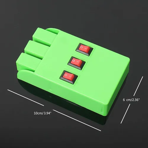 Miniatura 7 de Conjunto de fuente de luz paralela de tres vías Fuente de tres canales Física Óptica Herramienta de experimento para estudiantes junior Óptica