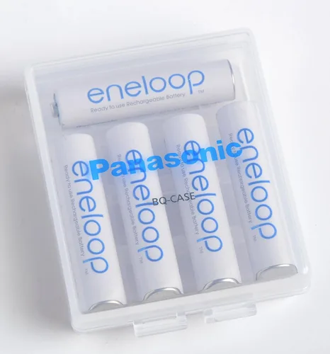 Miniatura 3 de Eneloop Panasonic BQ-CASE2SA - Estuches de almacenamiento de batería con capacidad para 4 pilas AA o 5 pilas AAA, paquete de 2