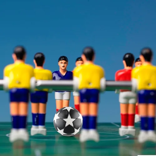 Miniatura 5 de BQSPT - Pelotas de futbolín de 1.28 pulgadas (1.260 in), pelotas de fútbol de repuesto, 16 unidades, futbolín multicolor, oficial, mini pelota