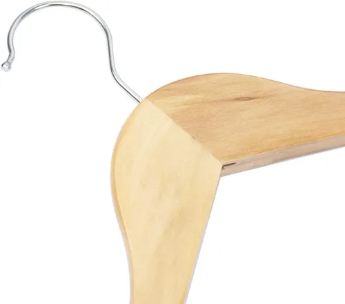 Miniatura 5 de Tosnail 10 ganchos de madera con clips de acero y ganchos, para faldas