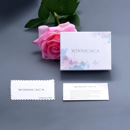 Miniatura 7 de WINNICACA Collares de plata de ley para mujeres y niñas, tulipanes, girasol, rosa, loto, margarita, colibrí, cardenal rojo, búho, joyería de regalo