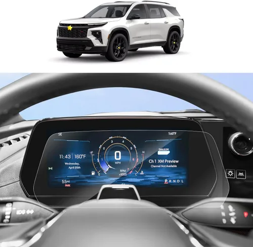 Miniatura 9 de SKTU Protector de pantalla para Chevy Traverse 2023 de 8 pulgadas para Chevy Traverse MyLink 2018-2023, pantalla de navegación de Traverse 2018-2023