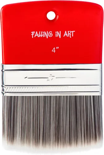 Falling in Art Pincel Filbert Paddle, Pincel de Escala para Pinturas al Óleo y Acrílico, 4 Pulgadas