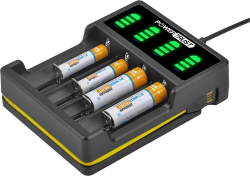Miniatura 7 de Cargador de batería universal LED de 4 ranuras para 18650 26650 22650 21700 20700 18500 18350 17670 17500 14500 14430 10440 AA AAA AAAA