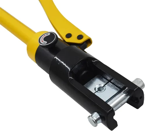 Miniatura 4 de Crimpadora hidráulica de cable de batería de 10 toneladas Crimpadora de terminales de terminal con 9 troqueles para cables de crimpado y conectores