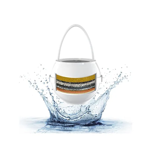 Miniatura 14 de SHLLKTTRY Filtro de agua de baño para grifo de bañera con desbordamiento, filtración, elimina contaminantes, cloro, flúor, suavizante de agua dura