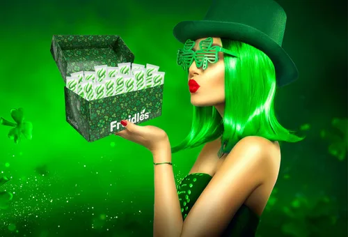 Miniatura 3 de Paletas de torsión del día de San Patricio, caja de recuerdos de fiesta, envueltas individualmente (paquete de 24)