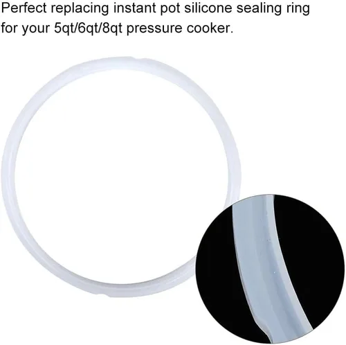 Miniatura 9 de Anillos de sellado para accesorios de maceta, accesorio de sellado de silicona para herramienta de presión de 8 cuartos de galón, edición roja, azul
