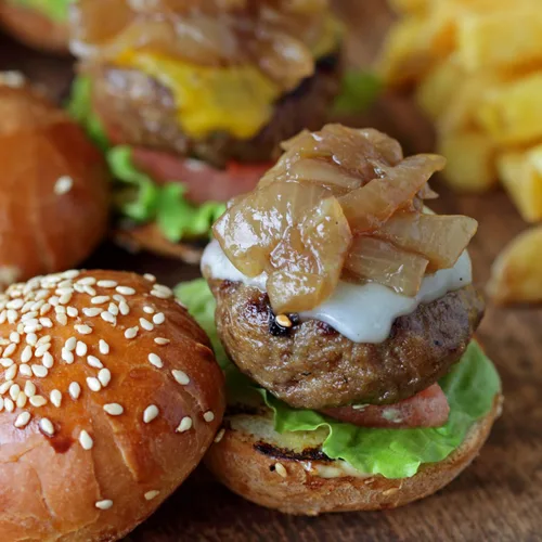 Miniatura 8 de Hi Mountain Condimento gourmet para hamburguesas Mezcla de alas de búfalo Bondad picante, picante y salada con un toque de ajo Condimento