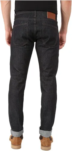 Miniatura 3 de The Unbranded Brand UB401 - Jean ajustado índigo Selvedge para hombre