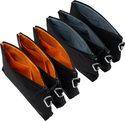 Miniatura 7 de COREFLEX Bolsa de herramientas de alta calidad con cremallera, bolsa de herramientas pequeña, bolsa de almacenamiento multiusos, bolsa