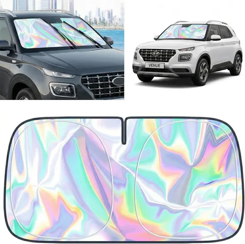 Miniatura 53 de Parasol para parabrisas Honda HR-V 2023-2025 – Cubierta plegable para parabrisas para accesorios HRV Protege el coche de los rayos solares