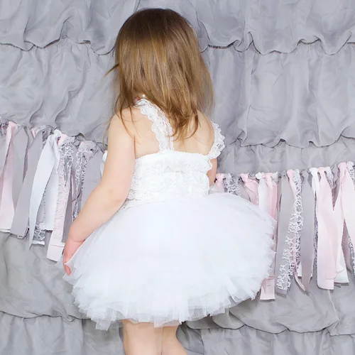 Miniatura 4 de Little Girls - Falda de tutú de ballet, corta, de 10 capas (4 meses - 3T)