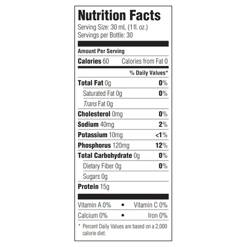 Miniatura 4 de ProSource - Proteína líquida NoCarb, sabor neutro, botella de 30 onzas, 1/cada