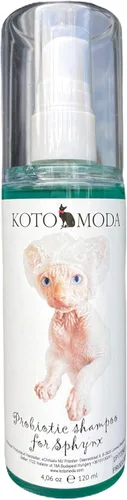 Miniatura 8 de Kit de champú probiótico + dispensador de espuma para gatos Sphynx, limpiador suave sin perfume con pH equilibrado para razas sin pelo y pelo corto