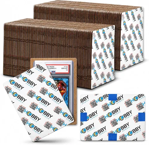 Miniatura 7 de Hobby Armor - Paquete de 100 protectores de envío de tarjetas coleccionables graduadas, 4 x 6 pulgadas con esquinas redondeadas, protector