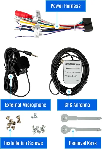 Miniatura 9 de Jensen J1CA8FL 8 pulgadas certificado Apple CarPlay Android Auto con cable o inalámbrico Pantalla táctil DIN simple y doble DIN Radio estéreo