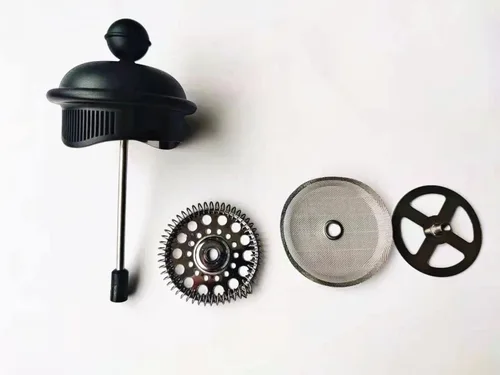 Miniatura 3 de Pantalla de prensa francesa universal de 4 pulgadas para prensa de café de 34 oz/8 tazas/33.8 fl oz, paquete de 4 filtros de repuesto con anillo