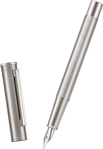 Miniatura 37 de Hongdian Bolígrafo Rollerball Bosque Azul Oscuro con Repuesto de Tinta Negra Schmidt, Diseño Clásico con Estuche de Metal para Firma de Negocios
