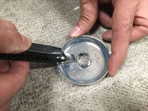 Miniatura 2 de PROCURU Placa de Cubierta Escudo Ligera de Plástico Dividido CTS de 3/4 Pulgadas (7/8" DE) E2769, Cromada, para Tubería de Cobre y PEX de 3/4