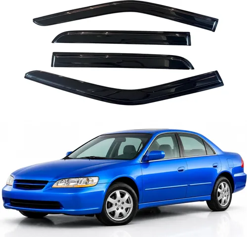 Miniatura 214 de Visor para ventana IG para Hyundai Venue 2020-2023, protector contra la lluvia, adhesivo extra duradero, deflector de viento para lado