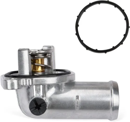 Miniatura 9 de Conjunto de Carcasa de Termostato de Aluminio de Mejora Compatible con 2014-2022 RAM 1500 Jeep Grand Cherokee Wrangler Gladiator 3.0L Diese