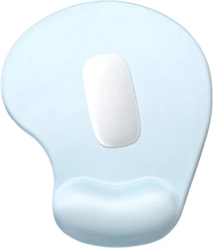 Miniatura 18 de Hsurbtra - Alfombrilla ergonómica para mouse con soporte para el reposamuñecas, alfombrillas de gel con base de poliuretano antideslizante, tapete