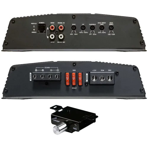 Miniatura 3 de Audiopipe APEL15001 Mono Block Amplificador 1500 Watts